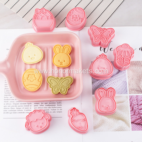 8 Pcs Easter Cookie Cutters